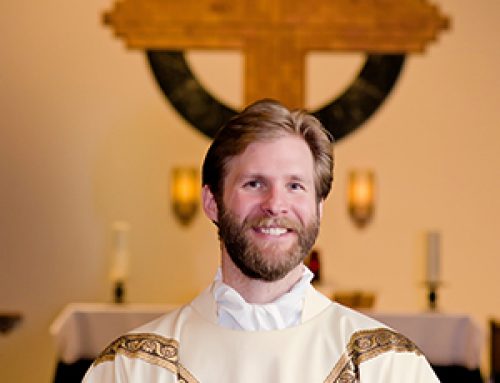 Father Adam Stimpson, Pastor